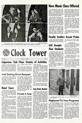The Clock Tower | March 1, 1968