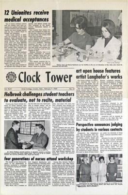 The Clock Tower | February 7, 1969