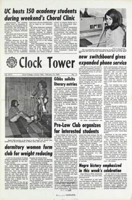 The Clock Tower | February 14, 1969