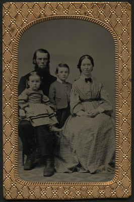 John and Angeline Andrews Family Portrait