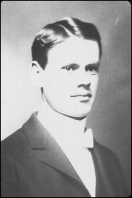 Otto J. Graf as a young man