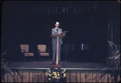 Horace J. Shaw Preaching
