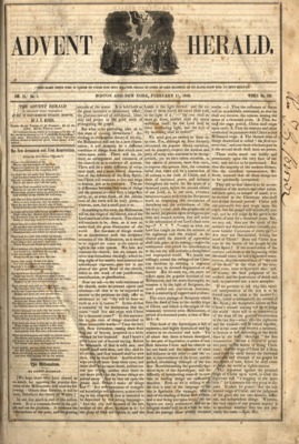 The Advent Herald | February 11, 1846