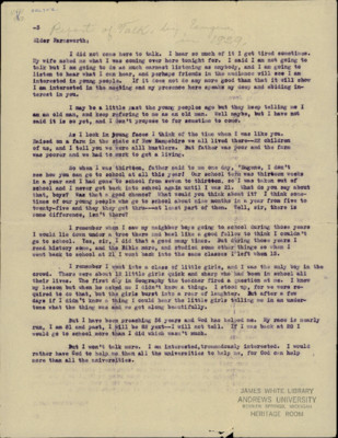 Report of a Speech in 1929 by Eugene Farnsworth