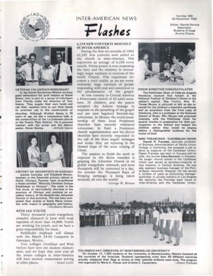 Inter-American News Flashes | November 23, 1982