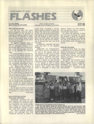 Inter-American News Flashes | January 1, 1986