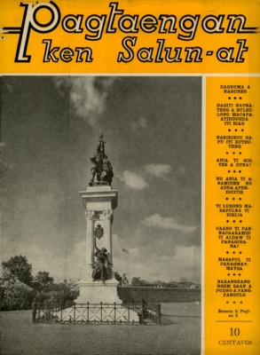 Pagtaengan Ken Salun-At | October 1, 1941