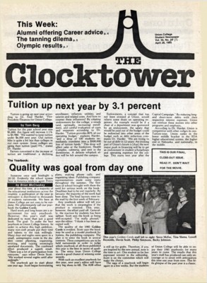 The Clock Tower | April 26, 1985