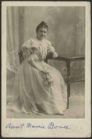 Graduation Portrait of Mamie Isabella Bovee