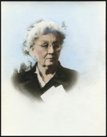 Colorized photograph of Bessie DeGraw