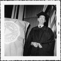 Bernard Bowen receives his B.S. from Madison College