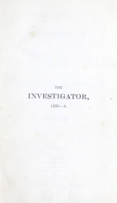 The Investigator Vol. III