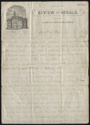 James White to Dudley M. Canright, 13 July 1881