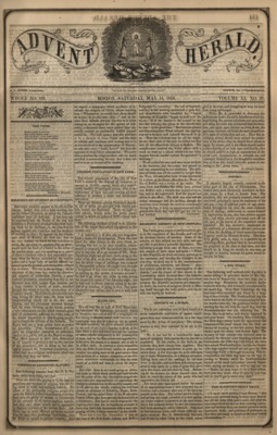 The Advent Herald | May 14, 1853