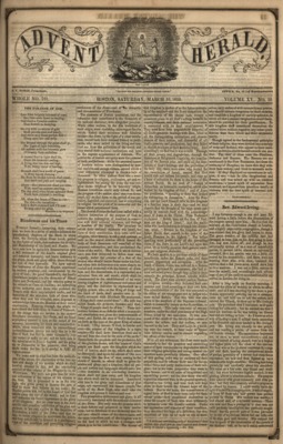 The Advent Herald | March 10, 1855