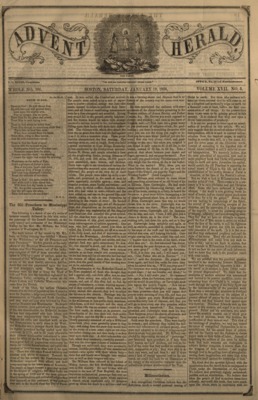 The Advent Herald | January 19, 1856