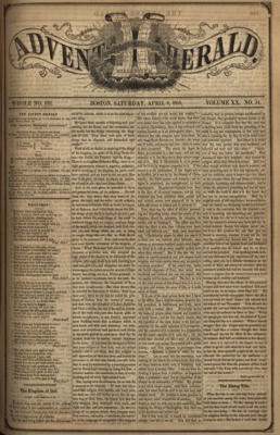 The Advent Herald | April 9, 1859