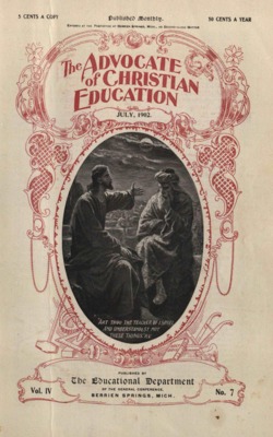 The Advocate of Christian Education | July 1, 1902