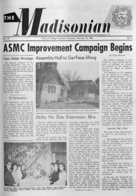 The Madisonian | February 15, 1962