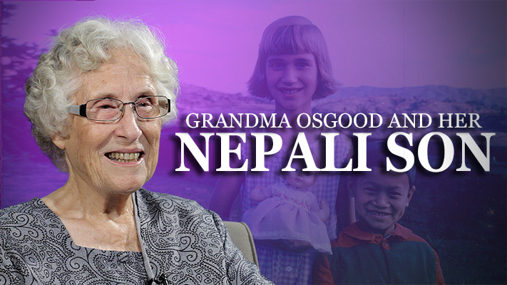 Grandma Osgood and Her Nepali Son
